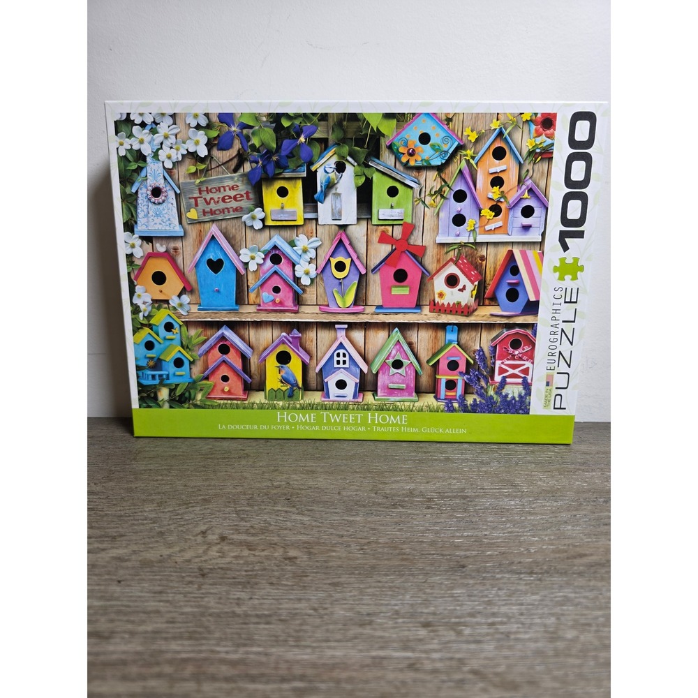 Home Tweet Home - 1000 Piece Jigsaw Puzzle by Eurographics